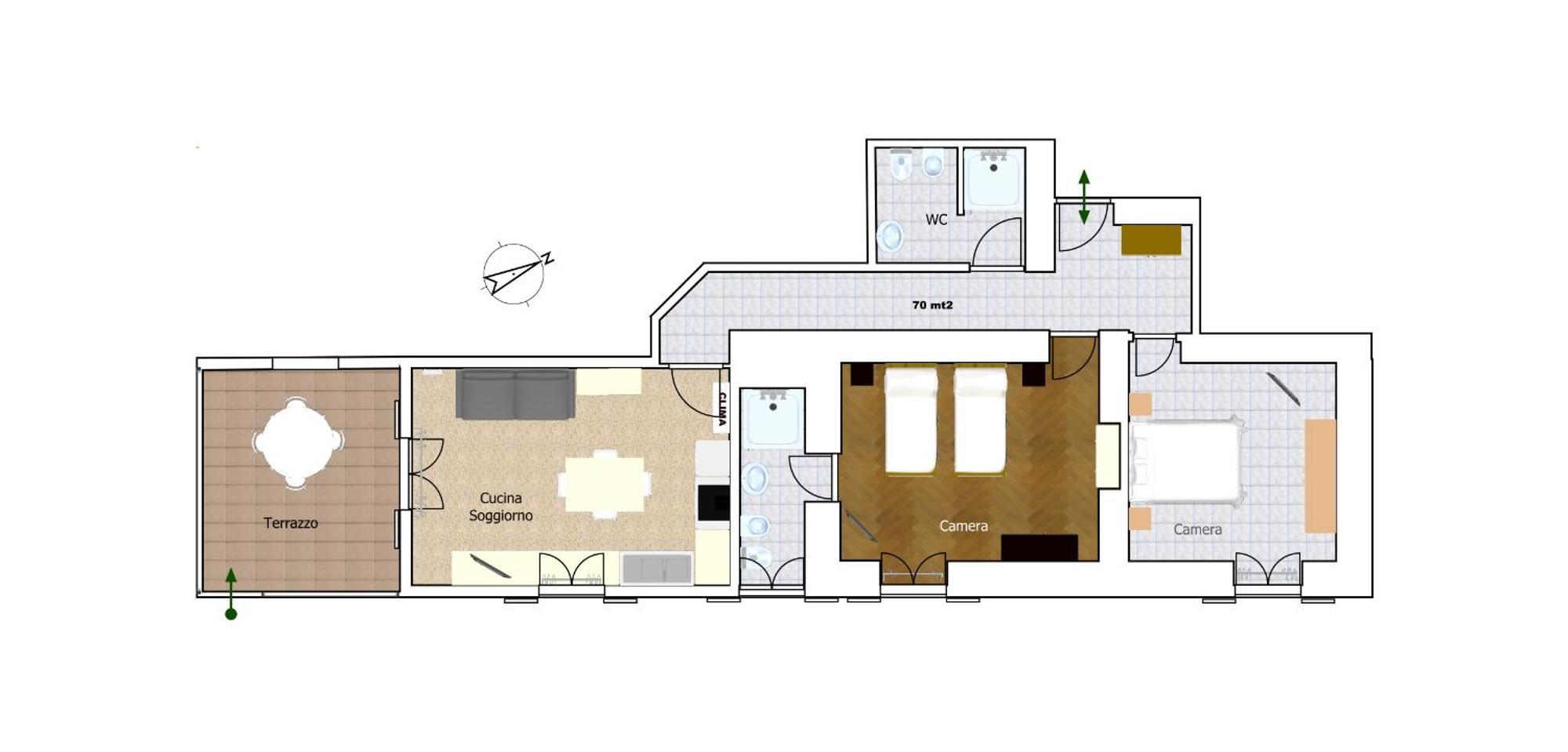 Villa Virginia Бордигера Номер фото